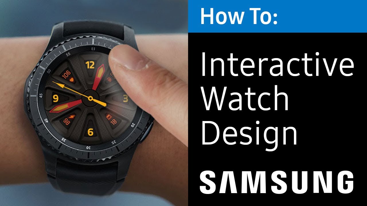 How To Create Interactive Galaxy Watch Designs Using Tap Reveal
