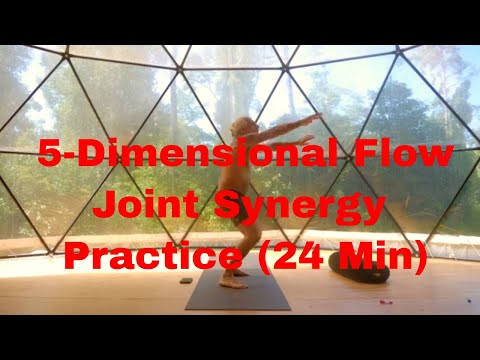 5D Flow: Joint Synergy Practice (24 min): Fluidly moving your joints from your core