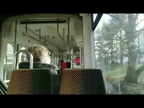 Die Mitfahrt in der DVB Tramlinie 4 Weinböhla-  Coswig-  Radebeul West/Ost-   Dresden Postplatz