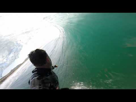 Russell Sadler - GoPro hand help barrel - Clip 3 of 3 - June 2014