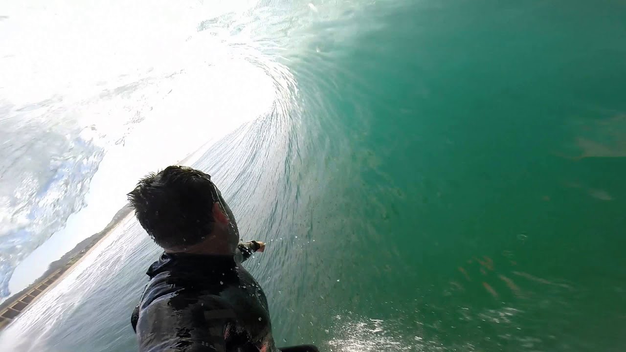 Russell Sadler - GoPro hand help barrel - Clip 3 of 3 - June 2014