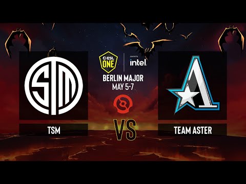 Dota2 - TSM vs Team Aster - Game 1 - ESL One Berlin 2023 - Group A