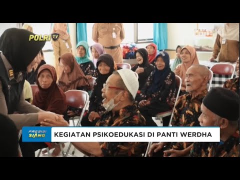 PSIKOEDUKASI POLRES REMBANG DI PANTI JOMPO DALAM RANGKA HUT BHAYANGKARA KE 78