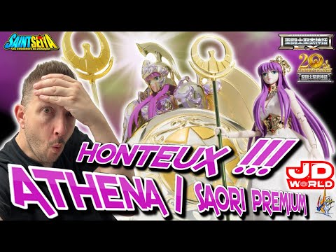 Saint Seiya Myth Cloth EX Premium Set 💎 ATHENA GODDESS / SAORI 💎 A JOKE in very BAD TASTE !