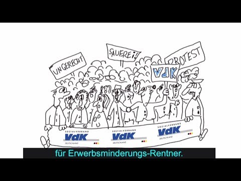 VdK-TV Ratgeber: Informationen über die Erwerbsminderungsrente