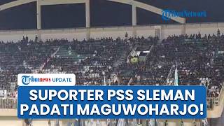 PSS Sleman vs Garudayaksa FC: Suporter Super Elja Padati Stadion Maguwoharjo Jelang Final Liga 2