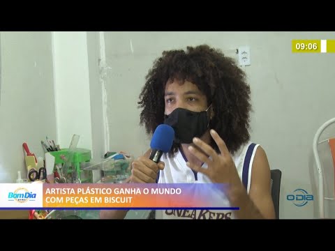Artista plástico piauiense ganha o mundo criando peças em Biscuit 27 01 2021