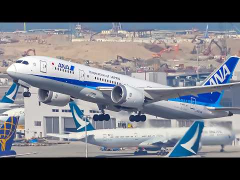 🇭🇰✈️ 20 Minutes Plane Spotting at Hong Kong Airport | Asia’s Aviation Giant (HKG/VHHH)