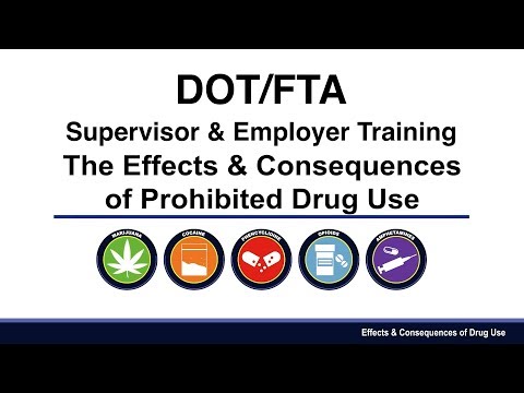DOT Drug Abuse Awareness Video & Supervisor Training