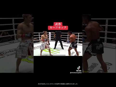 武尊 カーフキック#武尊 #カーフキック #onechampionship #kickboxing