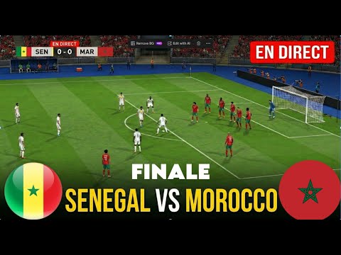 🔴EN DIRECT : SENEGAL VS MOROCCO | AFRICA CUP OF NATIONS FINAL | SIMULATION GAMEPLAY
