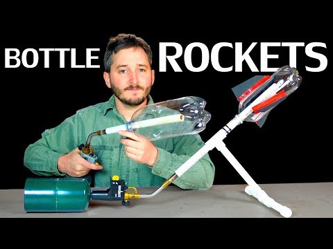 Simple Bottle Rocket Launcher (Propane)