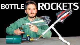 Simple Bottle Rocket Launcher (Propane)