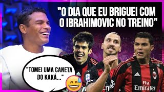HISTÓRIA ABSURDA DO THIAGO SILVA COM O IBRAHIMOVIC NO MILAN 🤯