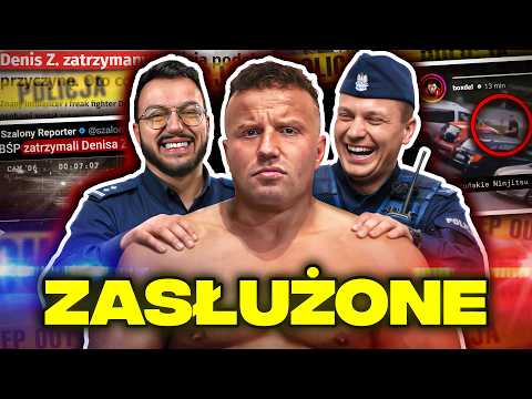 DENIS ZAŁĘCKI ARESZTOWANY PRZEZ CBŚP