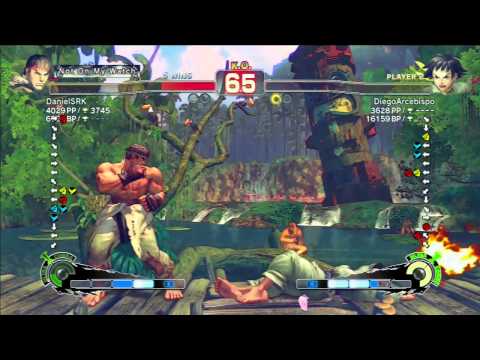 [SOA]DanielSRK(Ryu) VS DiegoArcebispo(Makoto) SSF4 AE 2012 PSN