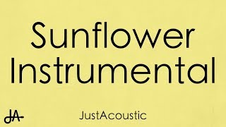 Post Malone, Swae Lee - Sunflower (Acoustic Instrumental)