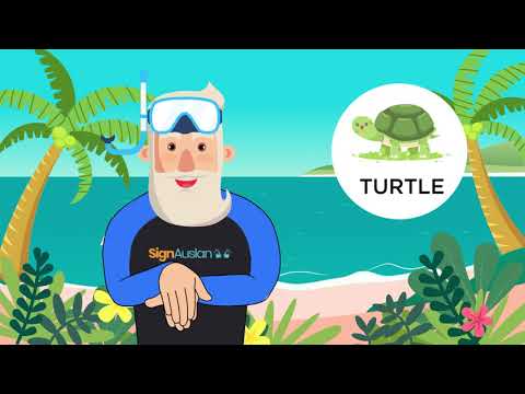 How to Sign Ocean in Auslan