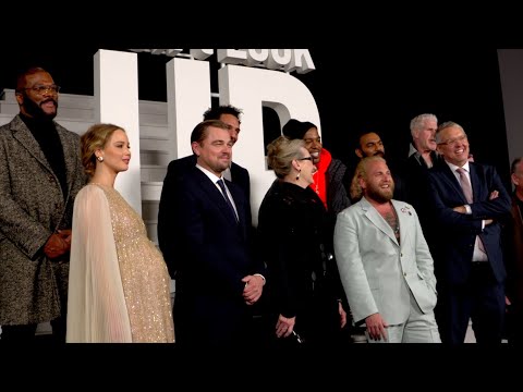 "Don't Look Up" Premiere Red Carpet interview soundbites