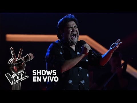 Live Shows #TeamAxel: Pedro Ríos canta "Enero" de Axel - La Voz Argentina 2018