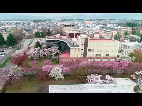 岩手大学四季の動画（春）