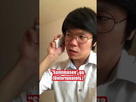 4 ways to say "sumimasen"(すみません) in Japanese