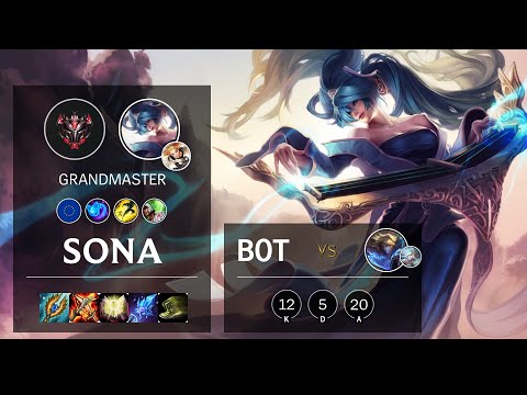 Sona Bot vs Ezreal - EUW Grandmaster Patch 10.15