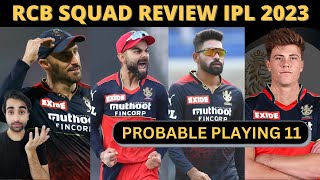 RCB Full Squad Review and Playing 11 | RELEASED and RETAINED Players List | Purse Balance | Virat