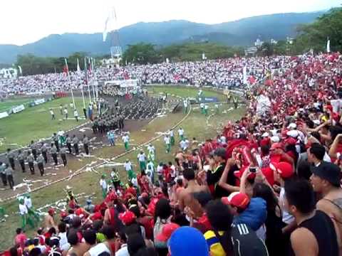 "salida de disturbio rojo bogota" Barra: Disturbio Rojo Bogotá &bull; Club: América de Cáli