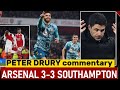 Peter Drury Poetry after DRAMATIC 3:3 draw Arsenal vs Southampton