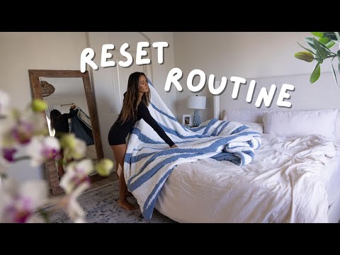 My Reset Routine / how I settle in at home after a trip