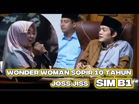 Gus Iqdam Meets Wonder Woman || Joss jiss travel driver with B1 driving license