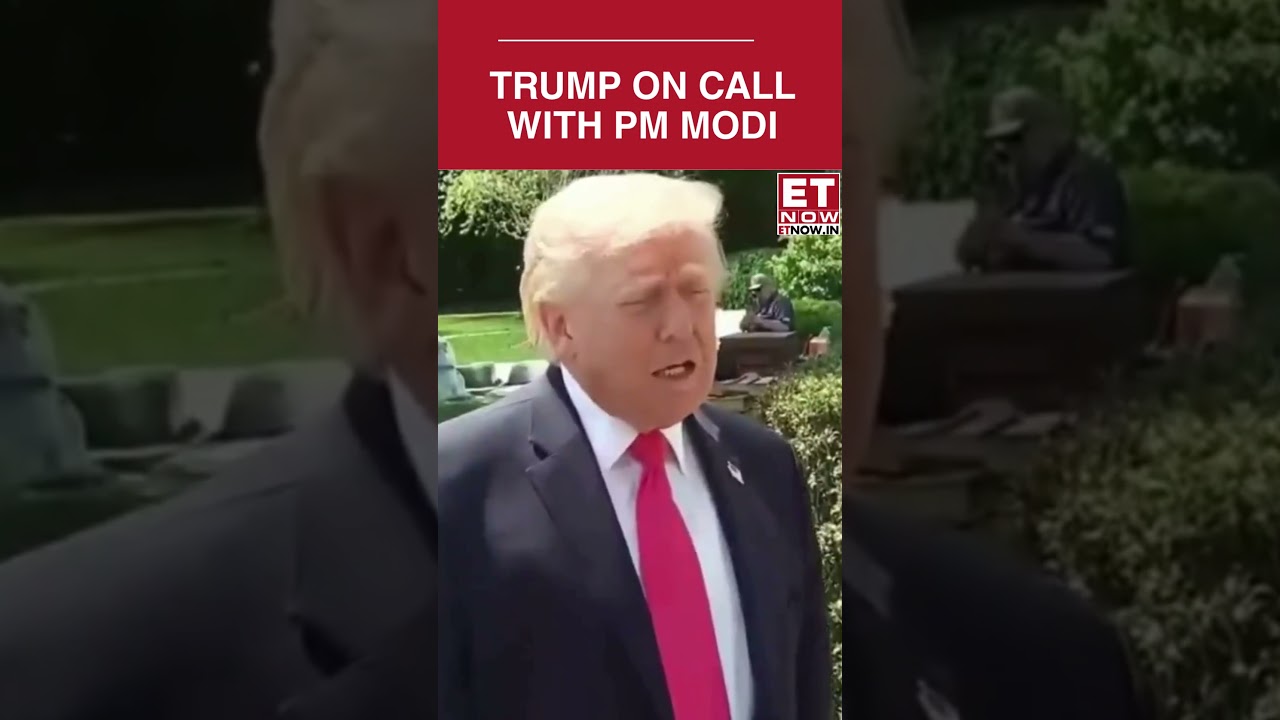 Trump Says His Call With PM Modi Was “Very Good,” Describing The PM As A Friend From India