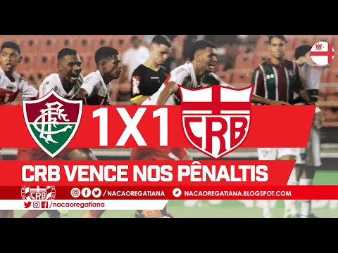 GOLS E PÊNALTIS - Fluminense 1 (5) x (6) 1 CRB - Copa São Paulo 2020