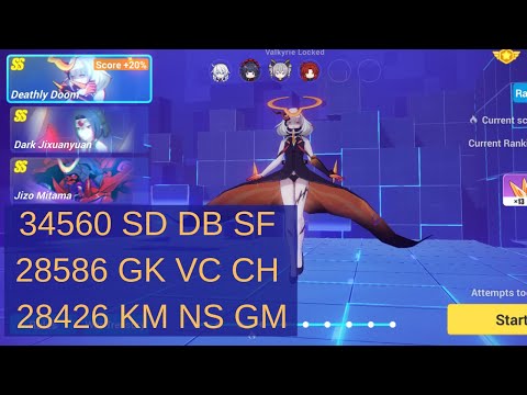 [HI3 SEA] Memorial W49 - Doom (34560), DXY (28586), Jizo (28426)