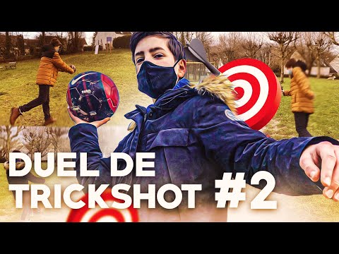 DUEL DE TRICKSHOT #2 ⚽️🎯 (FT.ANTOINE)