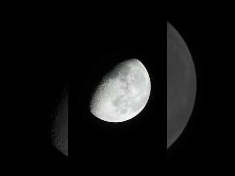 luna con telescopio celestron 4se
