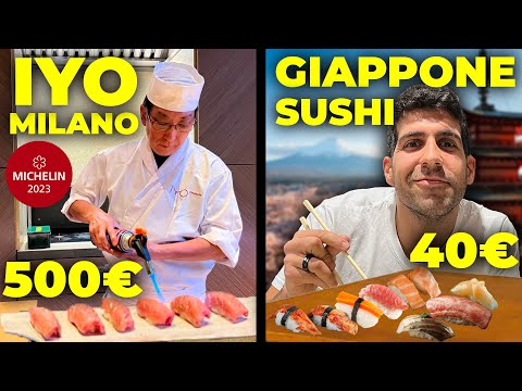 WORST SUSHI IN JAPAN VS BEST SUSHI IN MILAN