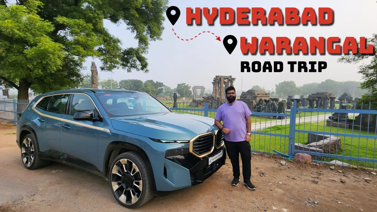 Hyderabad to Warangal in a BMW XM / Road Trip Ep. 1