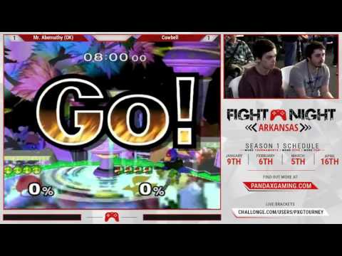 FNA - Mr. Abernathy ( Peach ) vs Cowbell ( Fox ) SSBM