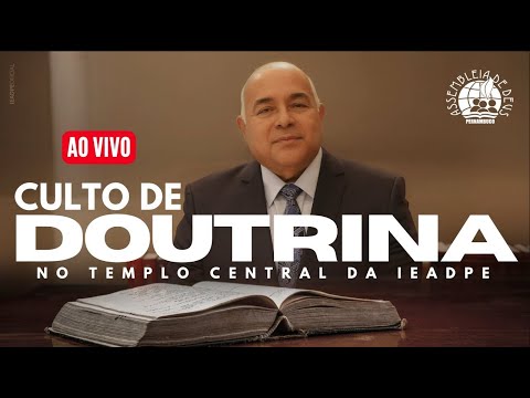 AO VIVO - CULTO DE DOUTRINA IEADPE 29/12/2025
