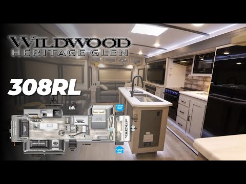 Thumbnail for Tour the 2023 Heritage Glen 308RL Travel Trailer by Forest River Video