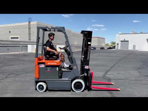 TOYOTA 7-series 7FBCU15 3,000lb Electric #3019 - Forklift for Sale