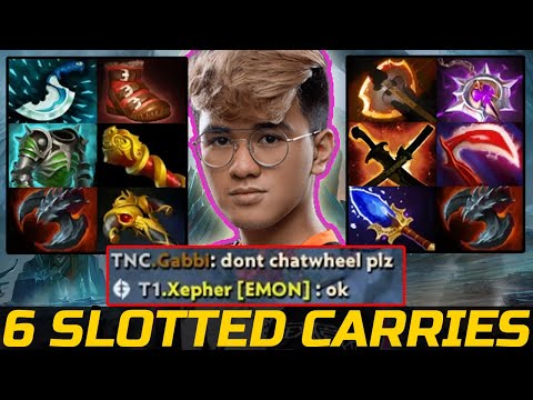 CLASS S 6 SLOTTED CARRIES BATTLE - T1.23SAVAGE VS TNC.GABBI DOTA 2
