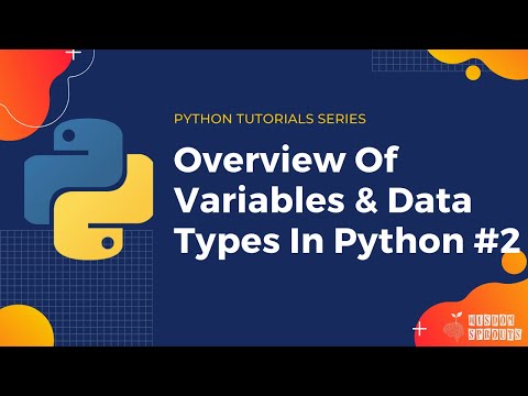 Overview Of Variables Data Types In Python Python Tutorials Python Programming In 5 Minutes 2