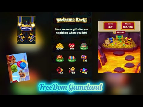 Royal Match - LAVA QUEST - Let's enjoy some nice gameplay and LOTS of gifts!!! [part 2]