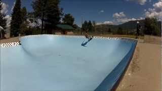 preview picture of video 'Castlegar Skatepark - Justin Moroz'