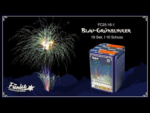 "Blau-Grünblinker" - Cakebox 16sh 25mm [Batch 2020]