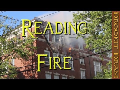 7-Alarm Fire at Old Reading Schoolhouse Condos (longer version)