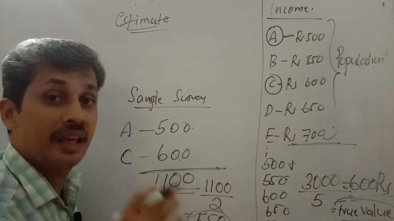 Statistics-plus one -Focus point-Chapter 2-Sampling error